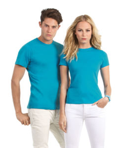 Jyqoo | T Shirt publicitaire pour femme Bleu océan 1