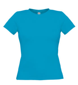 Jyqoo | T Shirt publicitaire pour femme Bleu océan 4