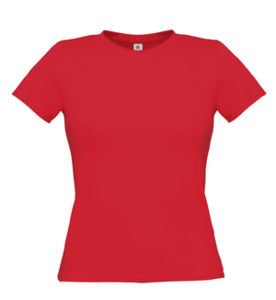 Jyqoo | T Shirt publicitaire pour femme Rouge foncé 1