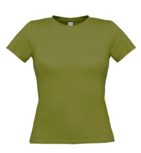 Jyqoo | T Shirt publicitaire pour femme Vert mousse 1