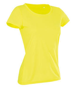 Kave | T Shirt publicitaire pour femme Jaune 1