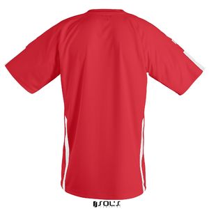 Kefa | T Shirt publicitaire pour enfant Rouge Blanc 2