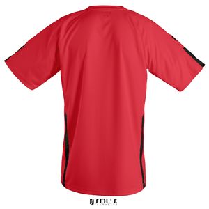 Kefa | T Shirt publicitaire pour enfant Rouge Noir 2