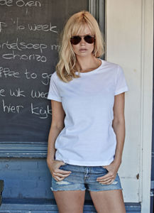 Ladies Basic | T Shirt publicitaire pour femme Blanc 1