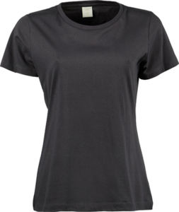 Ladies Basic | T Shirt publicitaire pour femme Gris foncé 1