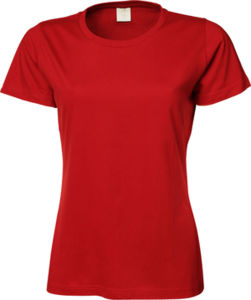 Ladies Basic | T Shirt publicitaire pour femme Rouge 1
