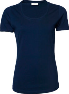 Ladies Stretch | T Shirt publicitaire pour femme Marine 2