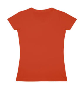 Letore | T Shirt publicitaire pour femme Orange foncé