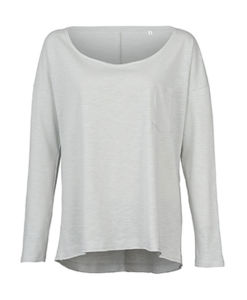 Locusso | T Shirt publicitaire pour femme Gris 1