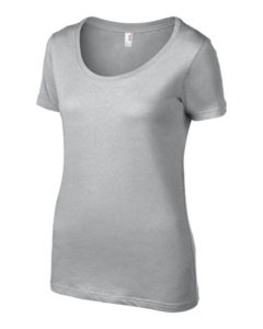 Lorru | T Shirt publicitaire pour femme Argent 3