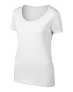 Lorru | T Shirt publicitaire pour femme Blanc 2