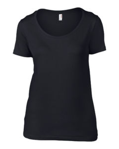 Lorru | T Shirt publicitaire pour femme Noir 1