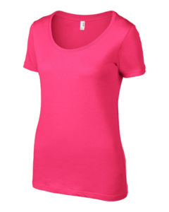 Lorru | T Shirt publicitaire pour femme Rose Vif 2