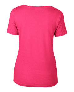 Lorru | T Shirt publicitaire pour femme Rose Vif 3