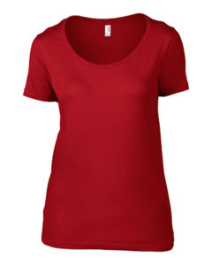 Lorru | T Shirt publicitaire pour femme Rouge 1