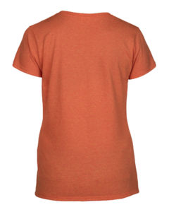 Losu | T Shirt publicitaire pour femme Orange Vif 5