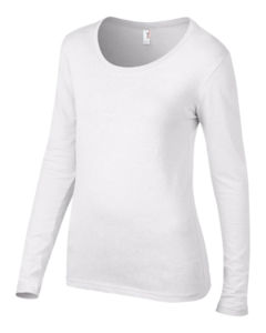 Lytty | T Shirt publicitaire pour femme Blanc 2