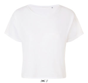 Maeva | T Shirt publicitaire pour femme Blanc