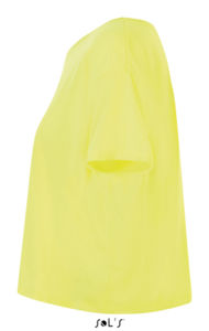 Maeva | T Shirt publicitaire pour femme Jaune néon 2