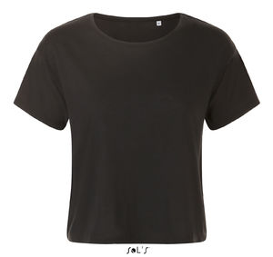 Maeva | T Shirt publicitaire pour femme Noir