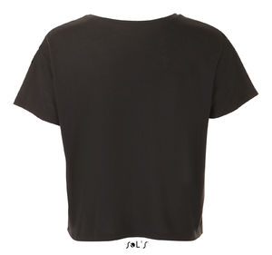 Maeva | T Shirt publicitaire pour femme Noir 1