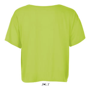 Maeva | T Shirt publicitaire pour femme Vert néon 1