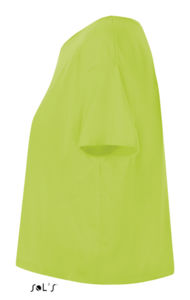 Maeva | T Shirt publicitaire pour femme Vert néon 2