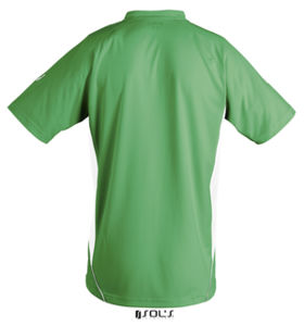 Maracana 2 Kids Ssl | T Shirt publicitaire pour enfant Vert Clair Blanc 1