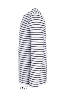 Marine Men | T Shirt publicitaire pour homme Blanc Marine 2