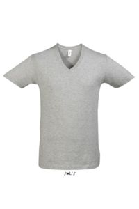 Master | T Shirt publicitaire pour homme Gris chiné