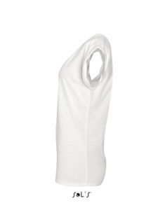 Melba | T Shirt publicitaire pour femme Blanc 2