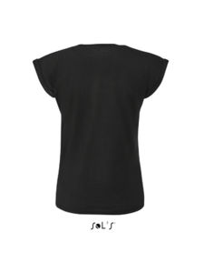 Melba | T Shirt publicitaire pour femme Noir 1