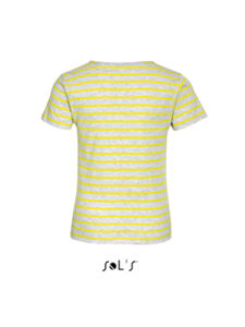 Miles Kids | T Shirt publicitaire pour enfant Cendre Jaune 1