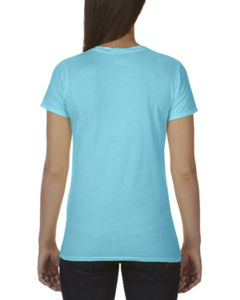 Milori | T Shirt publicitaire pour femme Bleu océan
