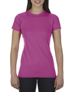 Milori | T Shirt publicitaire pour femme Framboise 1