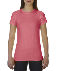 Milori | T Shirt publicitaire pour femme Rouge pastèque 1