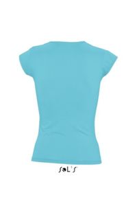 Mint | T Shirt publicitaire pour femme Bleu Atoll 2