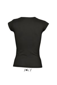 Mint | T Shirt publicitaire pour femme Noir 2