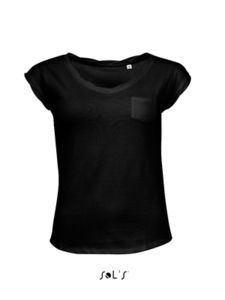 Mod Women | T Shirt publicitaire pour femme Noir