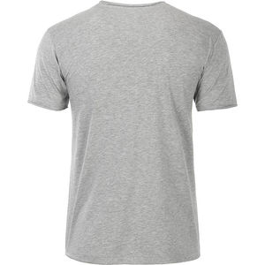 Muce | T Shirt publicitaire pour homme Gris chiné 1