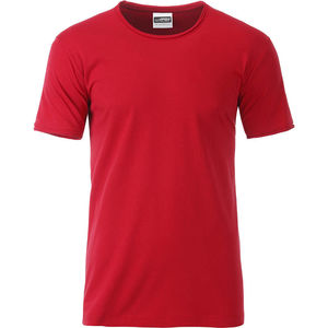 Muce | T Shirt publicitaire pour homme Rouge