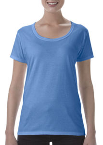 Mufiqi | T Shirt publicitaire pour femme Bleu royal chiné 1