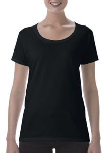 Mufiqi | T Shirt publicitaire pour femme Noir 1