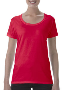 Mufiqi | T Shirt publicitaire pour femme Rouge 1