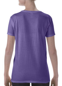 Mufiqi | T Shirt publicitaire pour femme Violet chiné