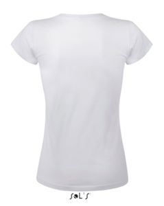Must Women | T Shirt publicitaire pour femme Blanc 2