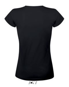 Must Women | T Shirt publicitaire pour femme Noir 2