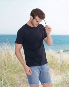 Nefocu | T Shirt publicitaire pour homme Marine 2