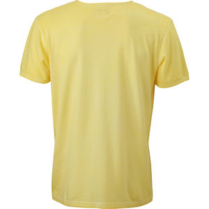 Noho | T Shirt publicitaire pour homme Jaune 2