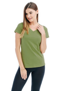 Noono | T Shirt publicitaire pour femme Olive 1